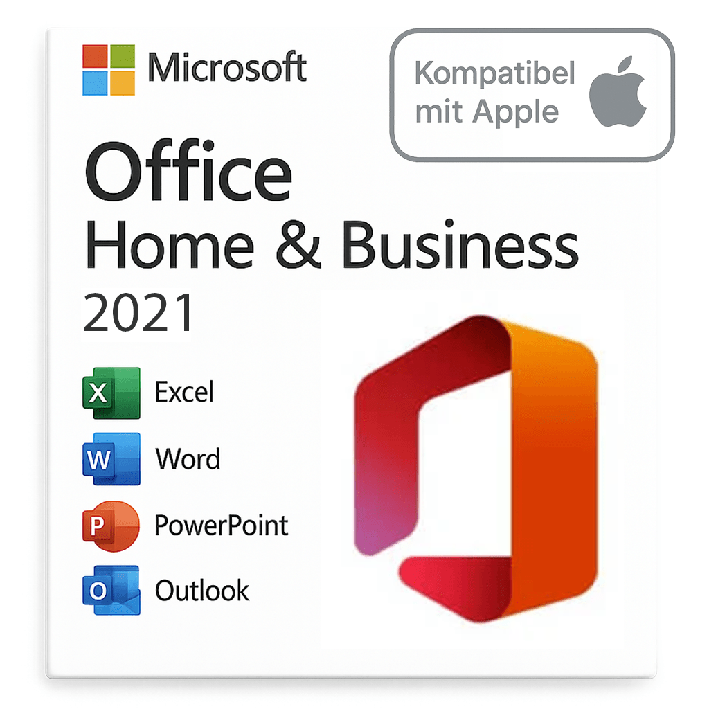 Microsoft Office 2021 Home & Business für MAC (macOS) I Dauerlizenz - officeOS