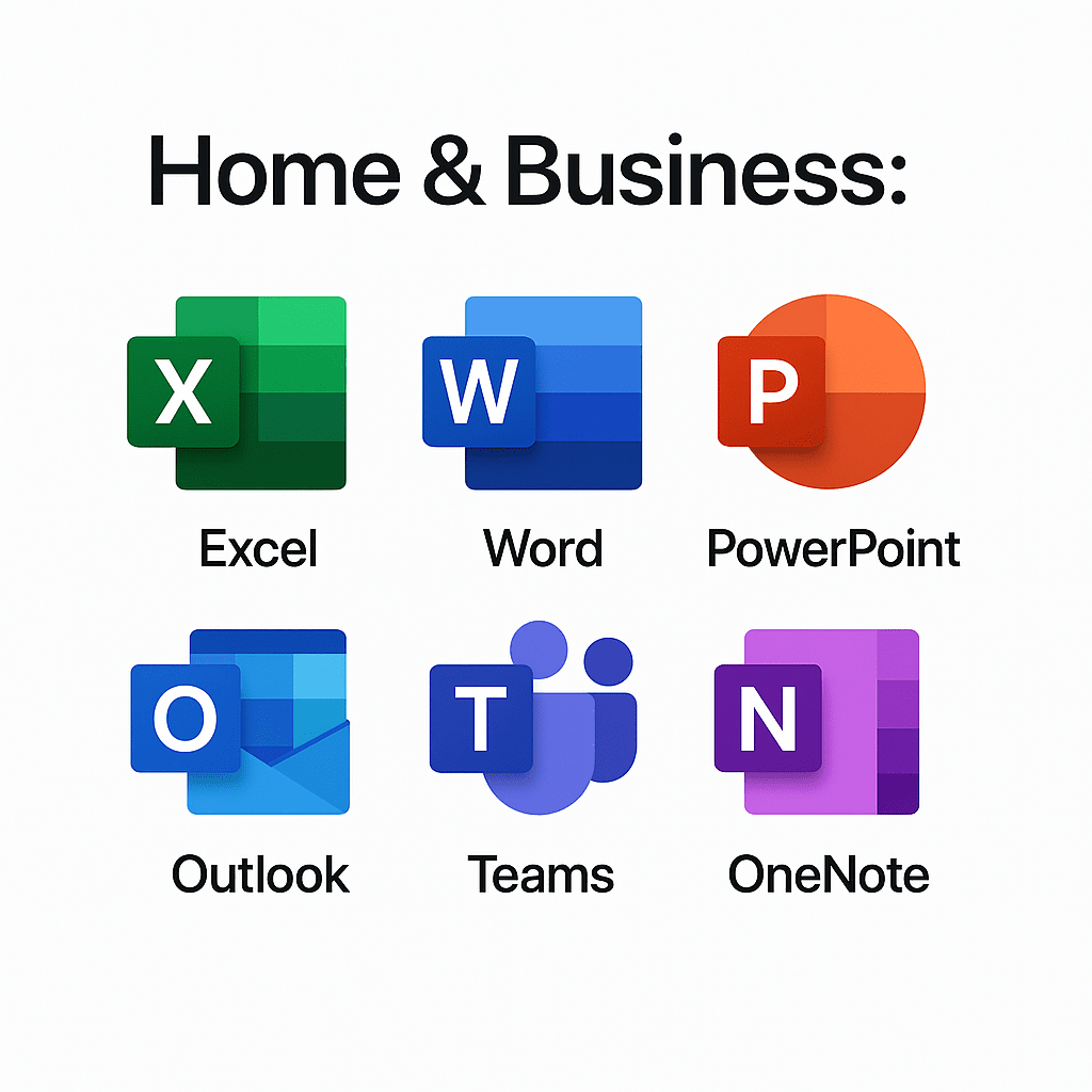 Microsoft Office 2021 Home & Business für MAC (macOS) I Dauerlizenz - officeOS